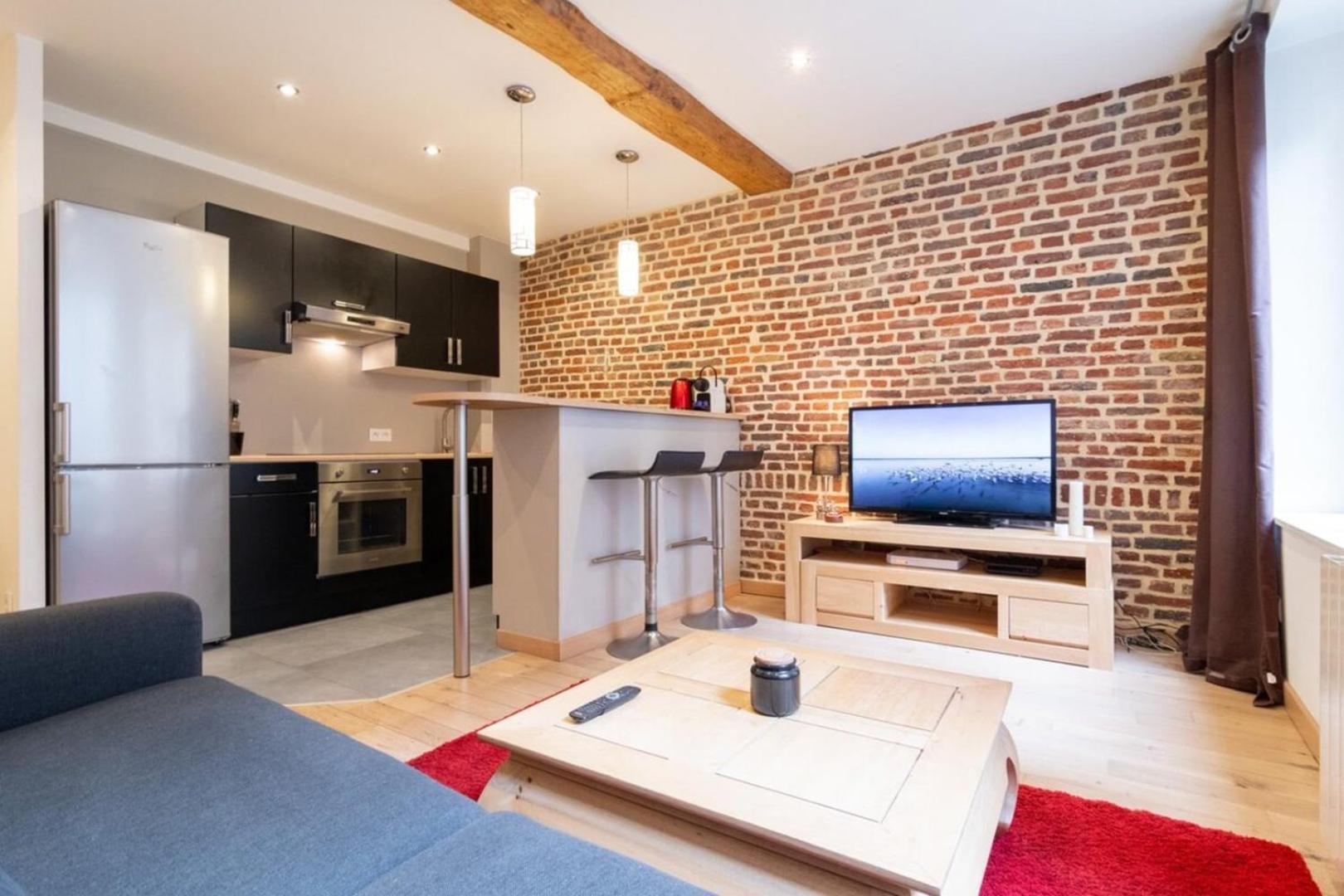 Vieux Lille - Appart Lumineux Avec Cachet ! 2Pers Eksteriør bilde