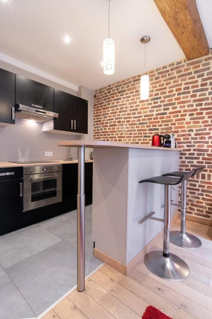 Vieux Lille - Appart Lumineux Avec Cachet ! 2Pers Eksteriør bilde
