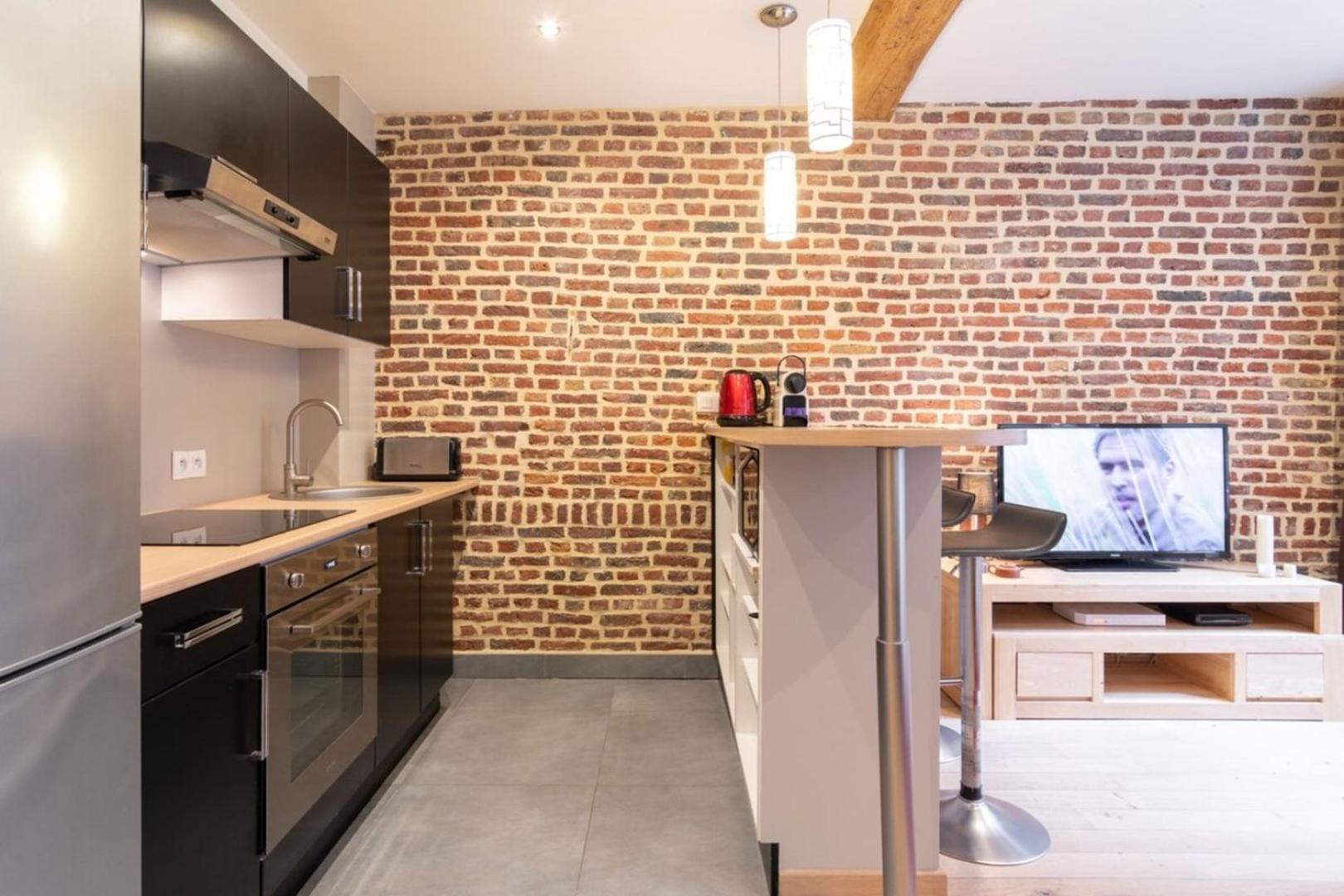 Vieux Lille - Appart Lumineux Avec Cachet ! 2Pers Eksteriør bilde